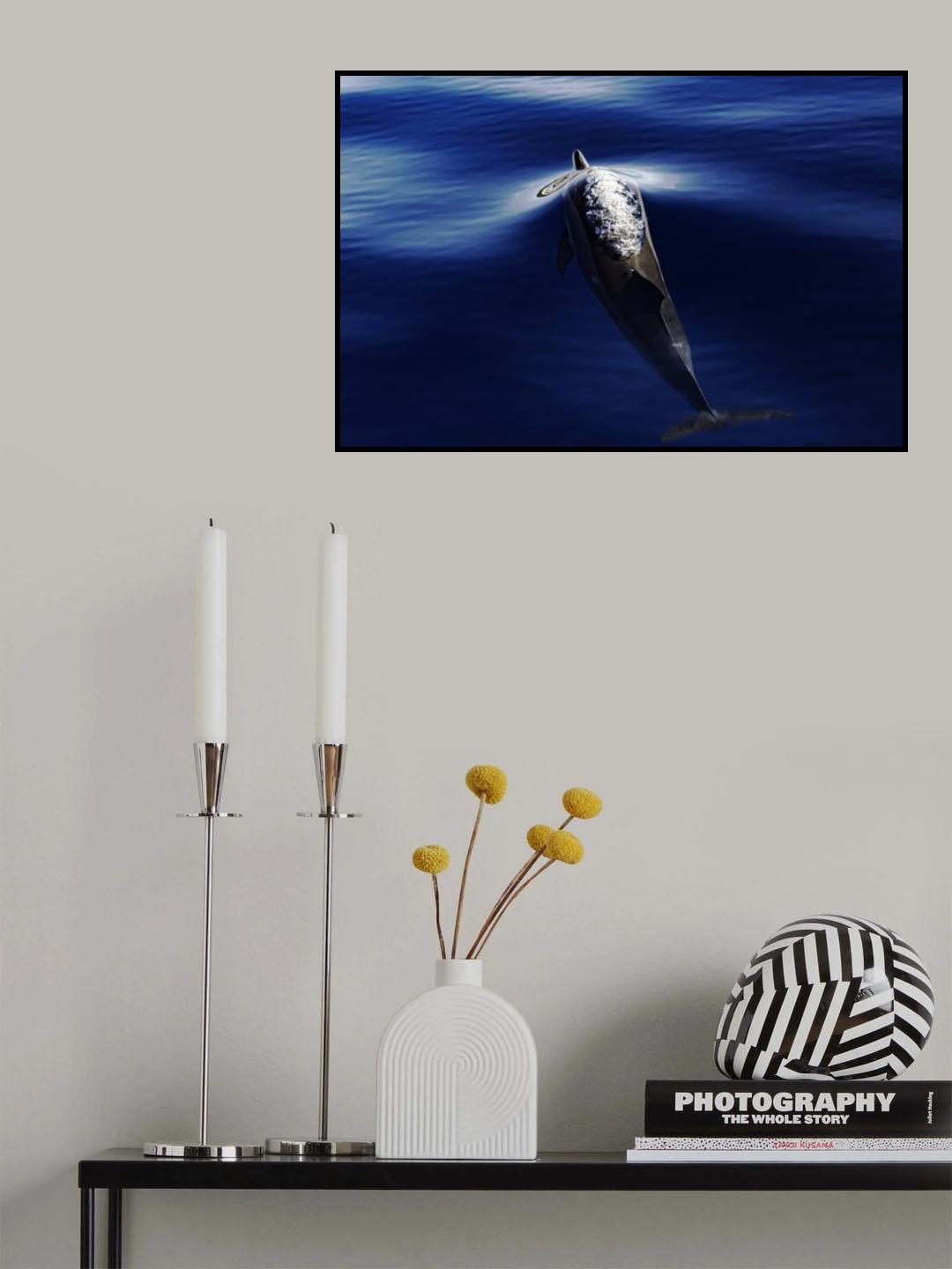 Breath Poster och Canvastavla
