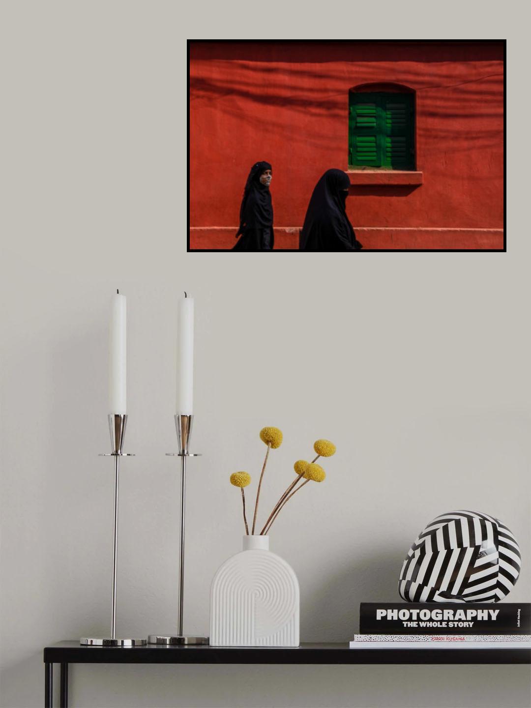 Eye contact Poster och Canvastavla