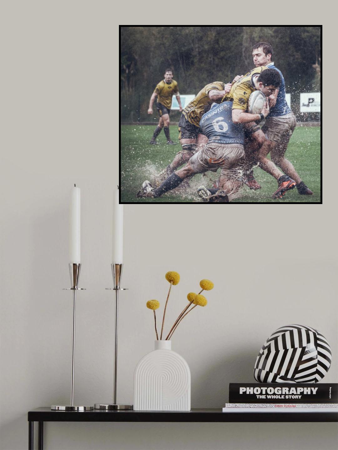 Gaining meters Poster och Canvastavla