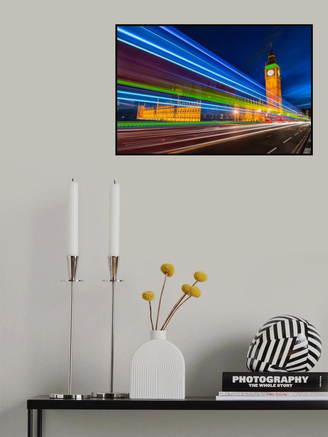 Westminster's rainbow Poster och Canvastavla