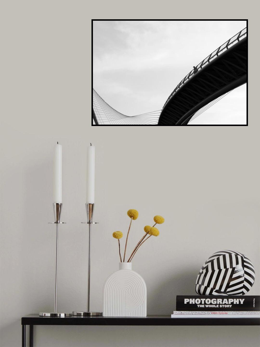 curved Poster och Canvastavla