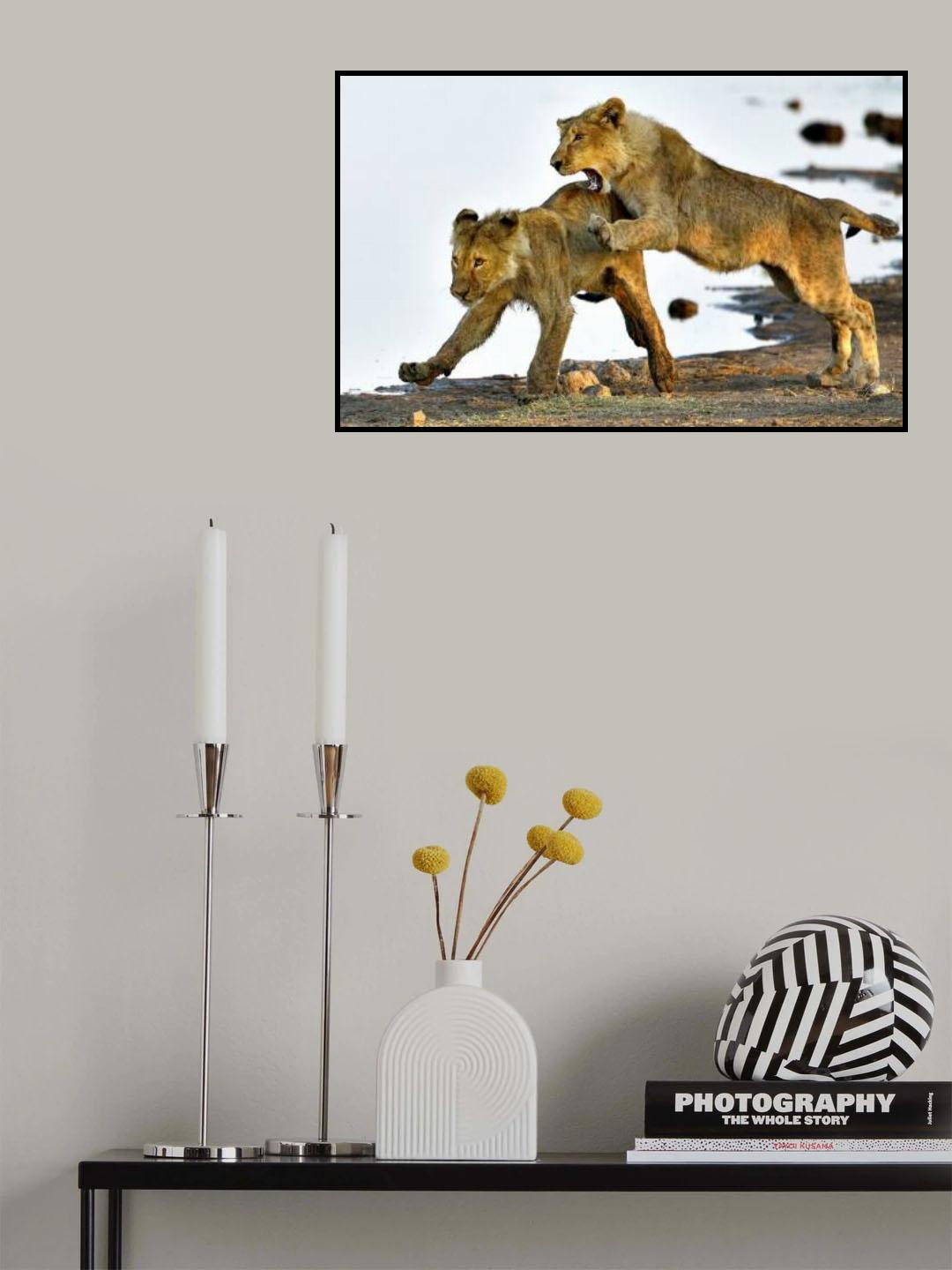 Play Poster och Canvastavla
