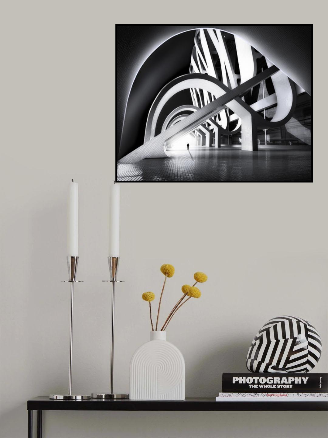 Curves Poster och Canvastavla