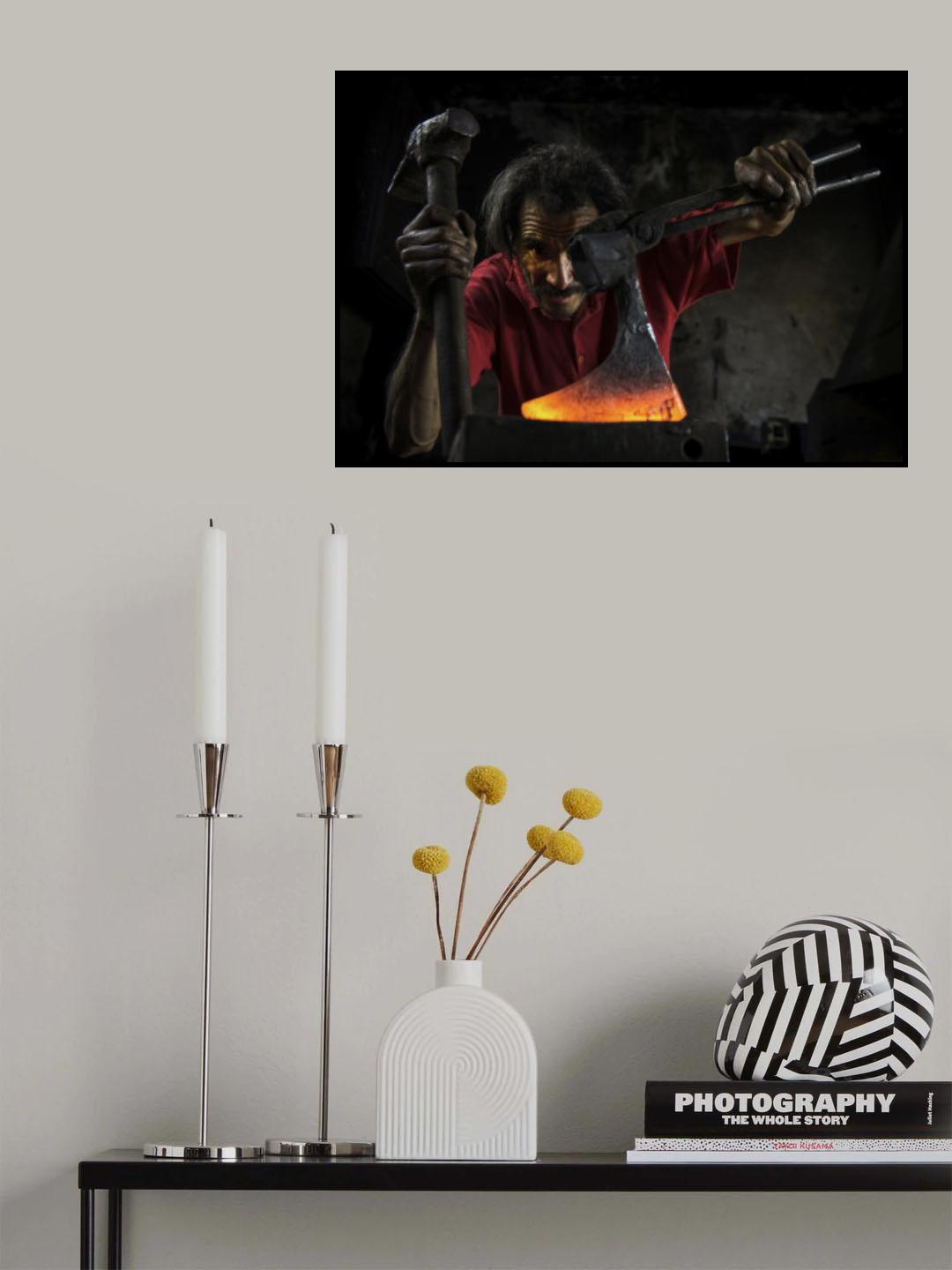 blacksmith III Poster och Canvastavla