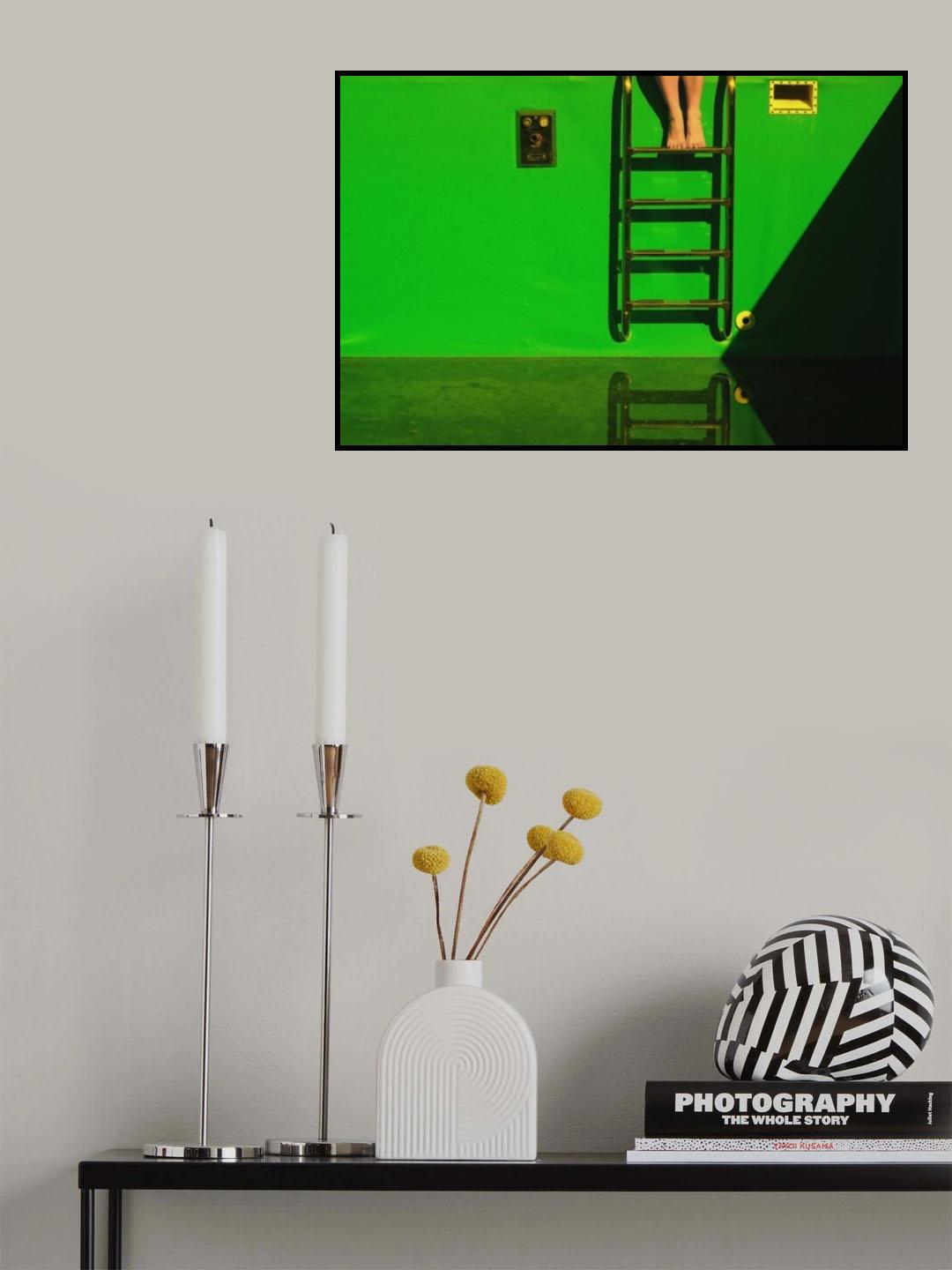 Deep green Poster och Canvastavla