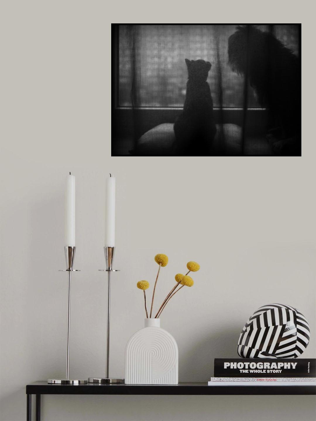 waiting for Poster och Canvastavla