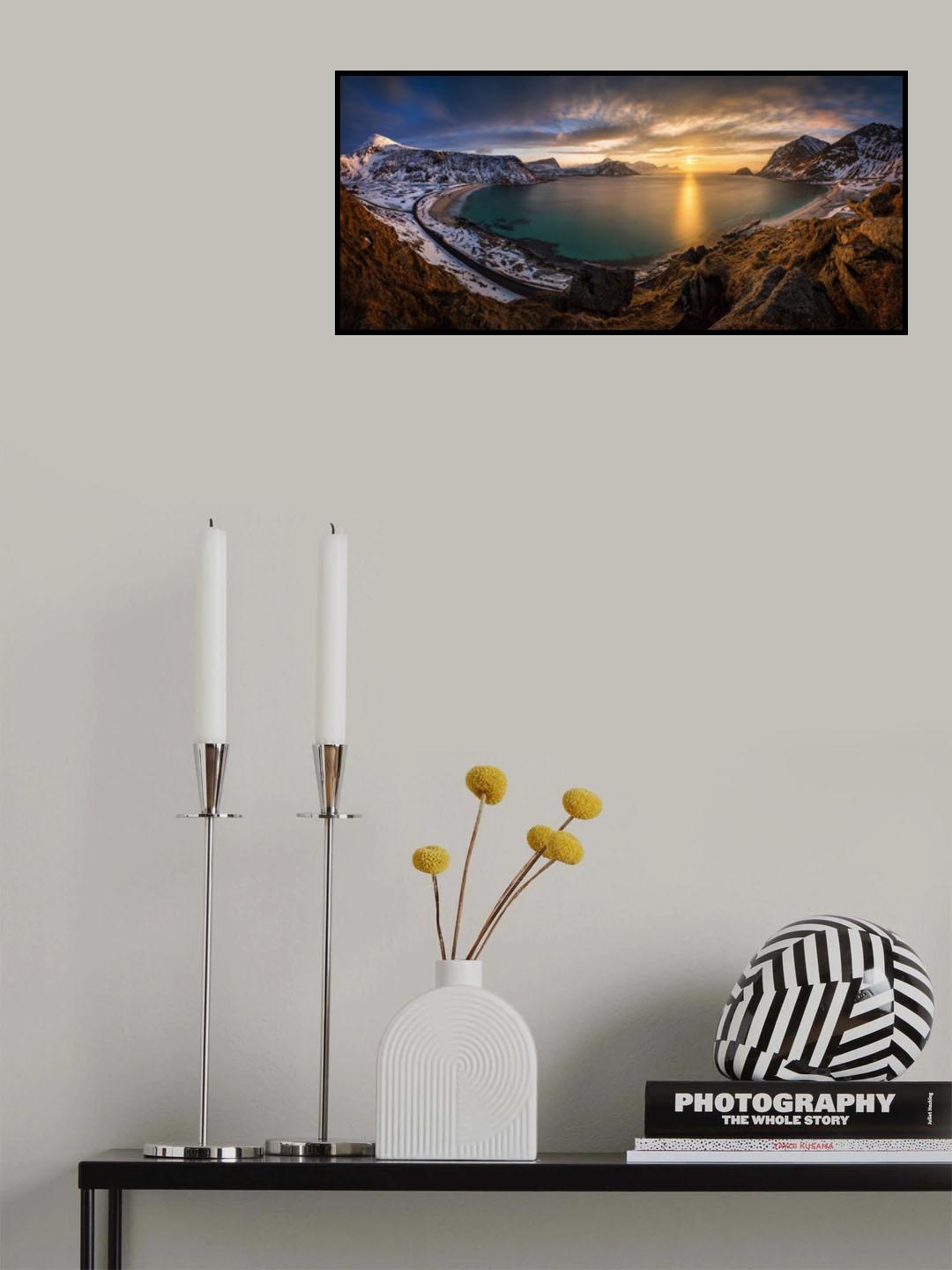 Vikbukta Poster och Canvastavla