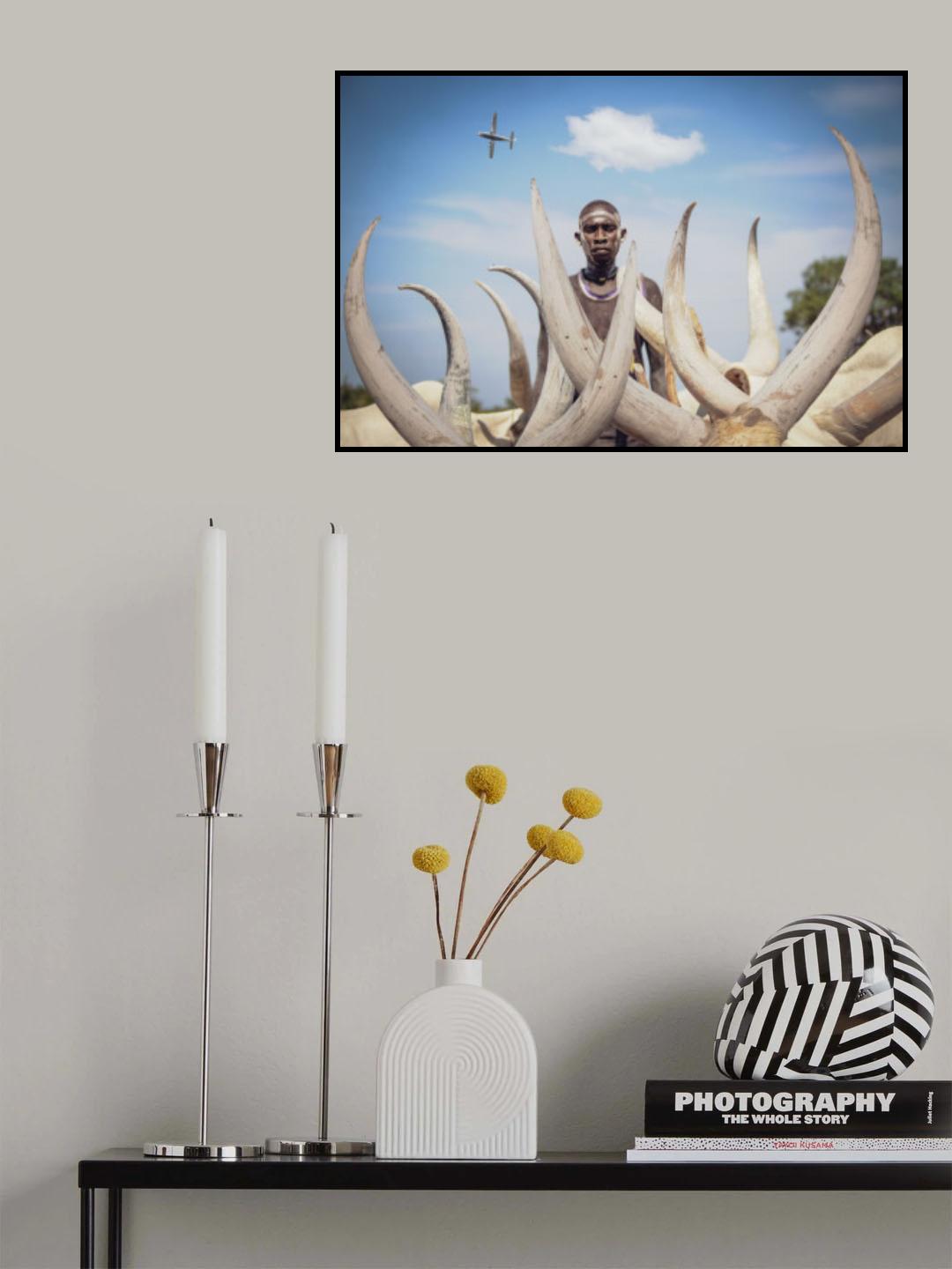 Dinka man Poster och Canvastavla