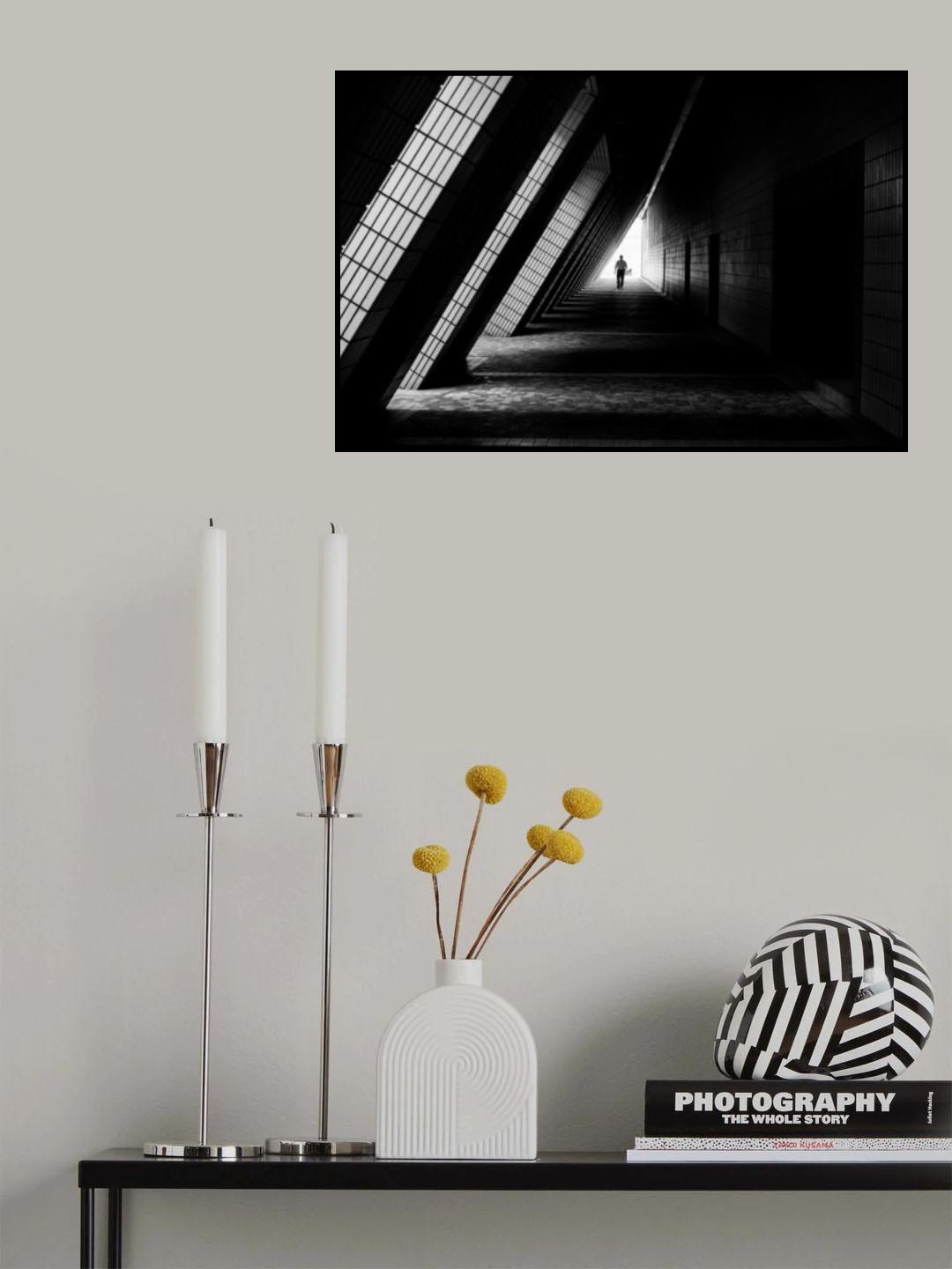 light and shadow Poster och Canvastavla