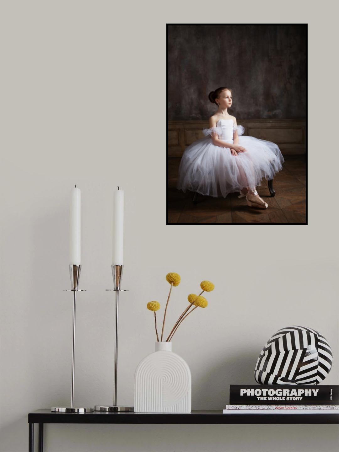 Little ballerina* Poster och Canvastavla