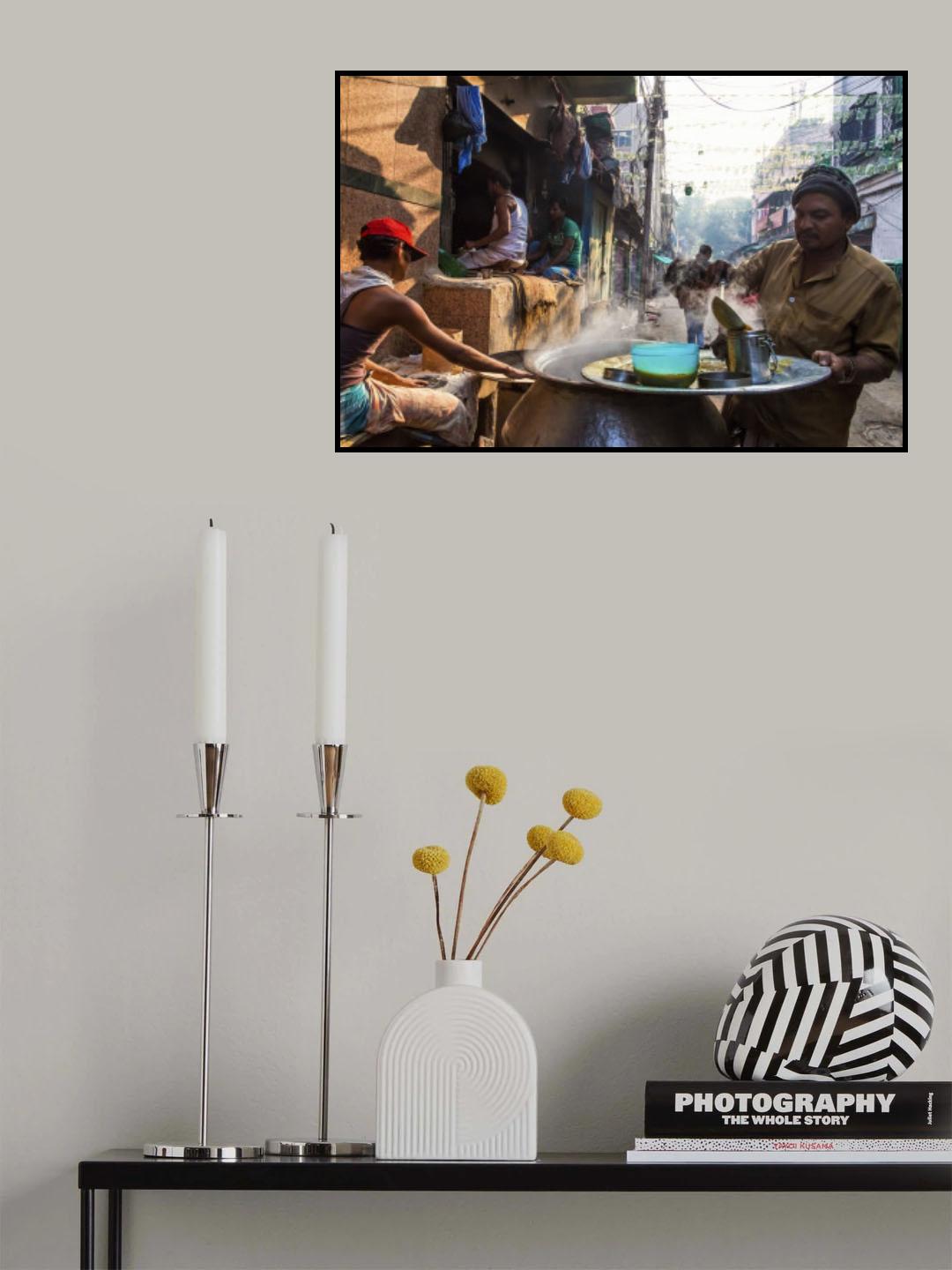 Morning soup in winter Poster och Canvastavla
