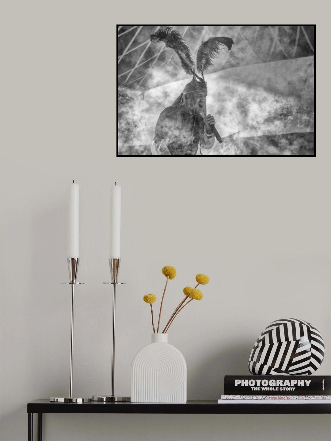 singer Poster och Canvastavla