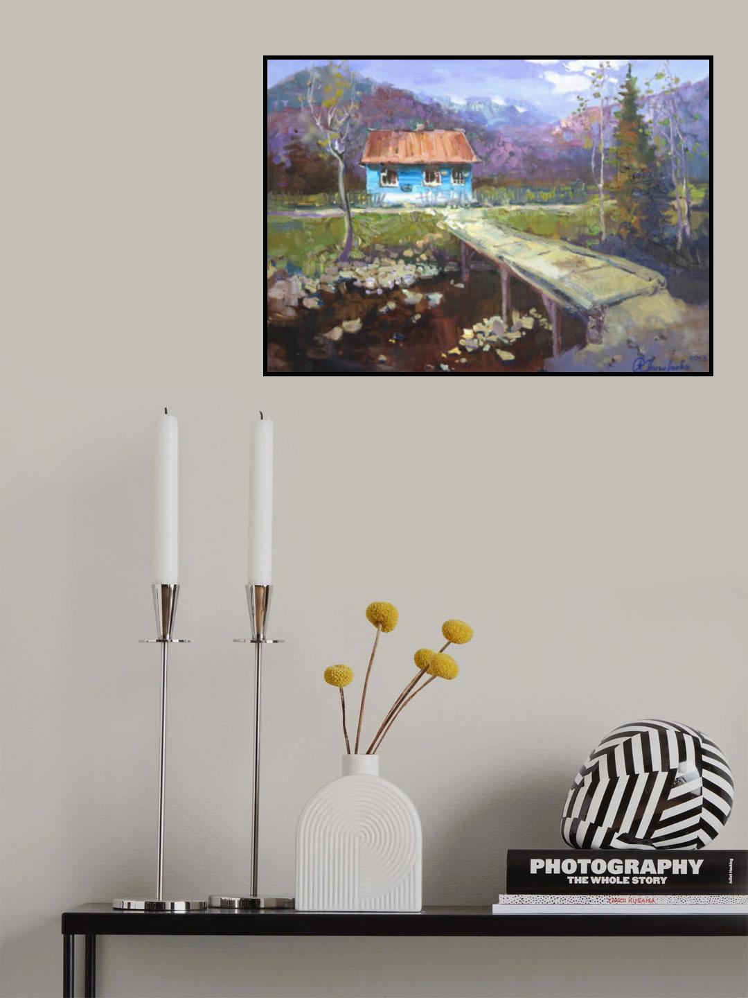 Golubushka Ukranian Huta Poster och Canvastavla