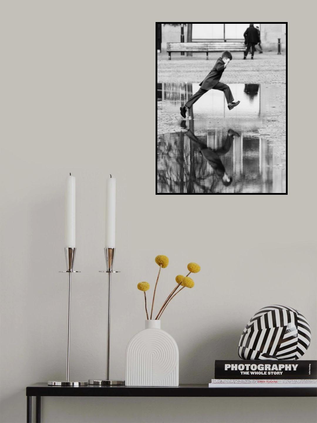 Jump Poster och Canvastavla