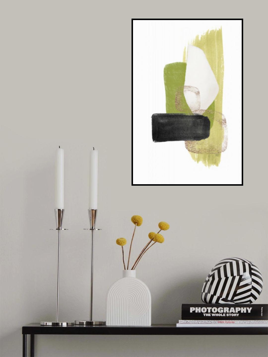 Green Dream-3 Poster och Canvastavla