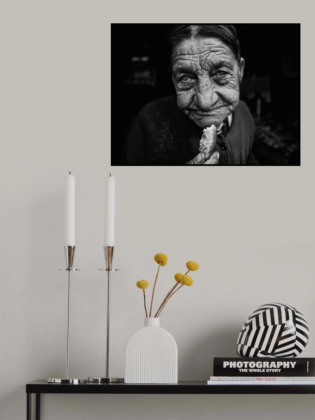 A piece of bread Poster och Canvastavla