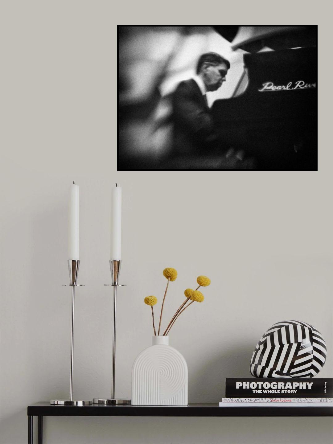 Pianist Poster och Canvastavla