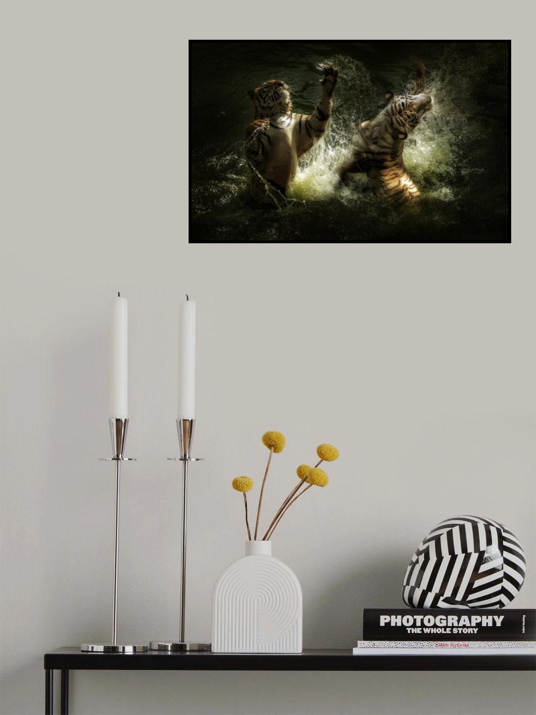 Fighting Poster och Canvastavla