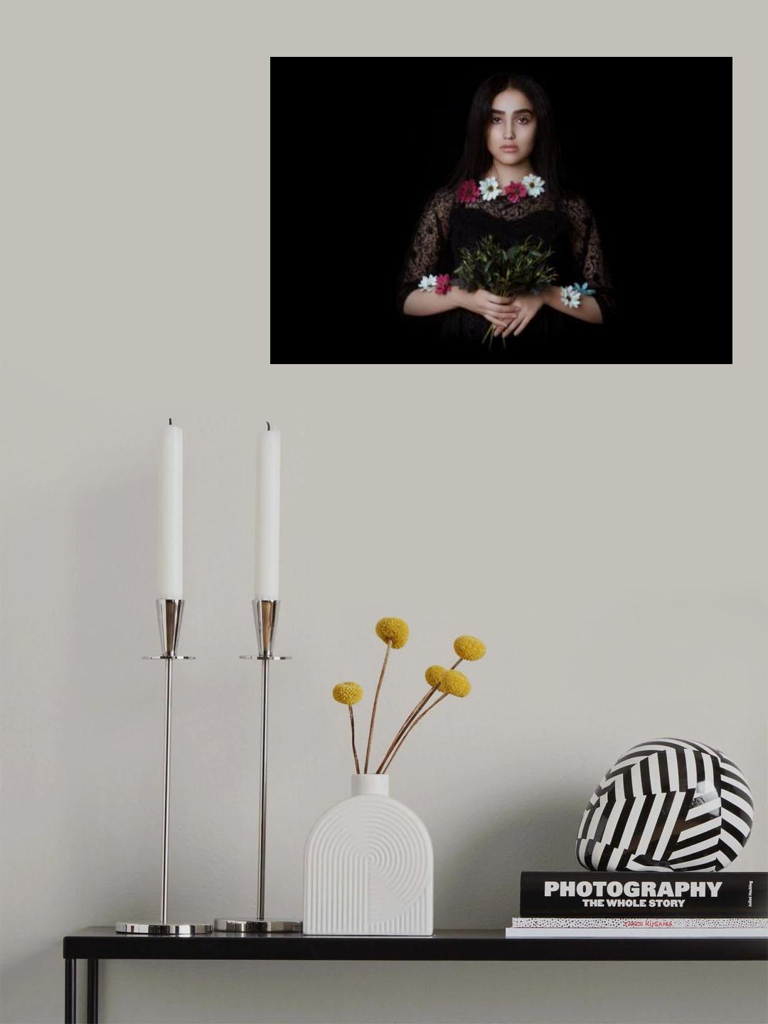 Flower bud Poster och Canvastavla