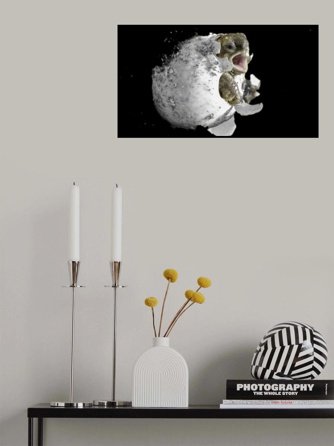 Le premier souffle. Poster och Canvastavla