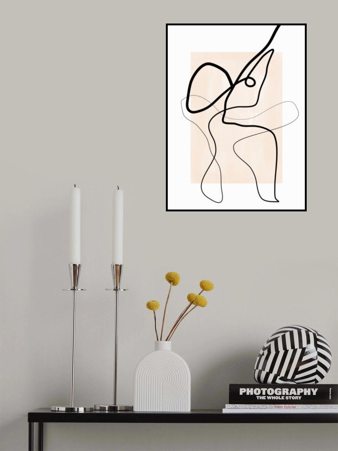 3x4 Aspectratiosoftpink4 Poster och Canvastavla