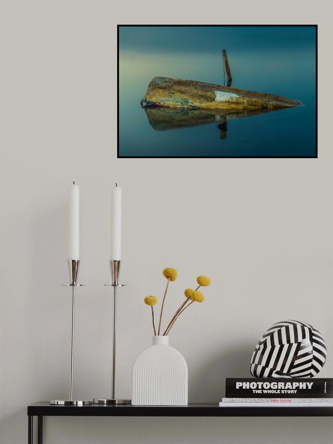 the old Movi Dick Poster och Canvastavla