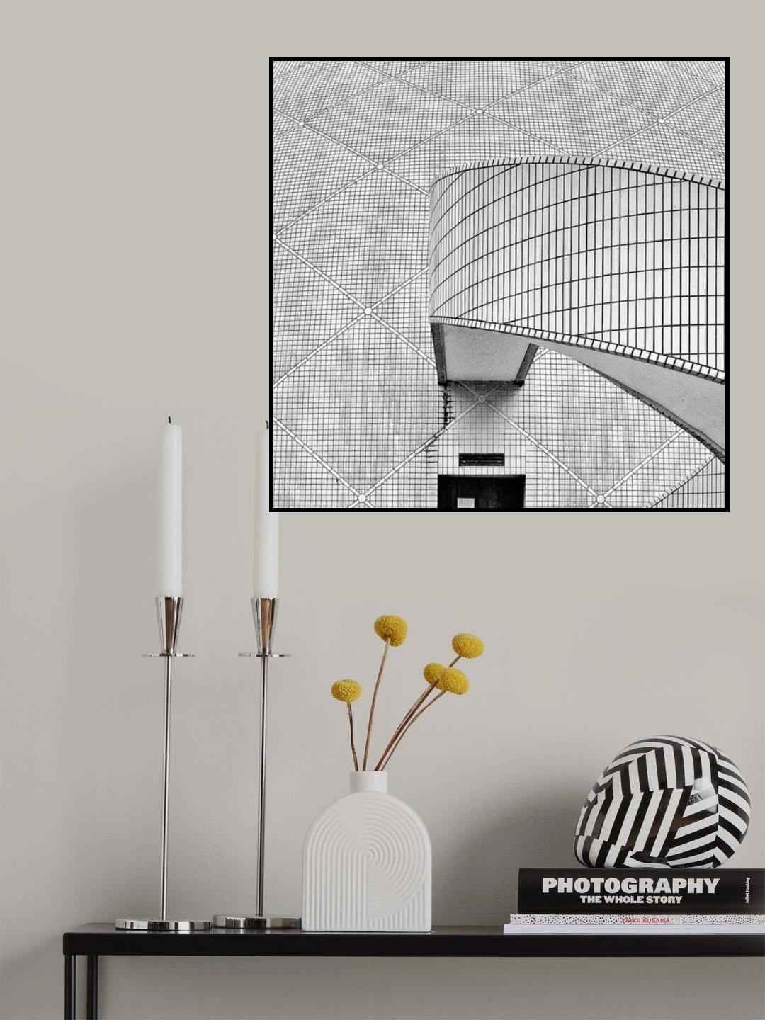 Behind The Black Door Poster och Canvastavla
