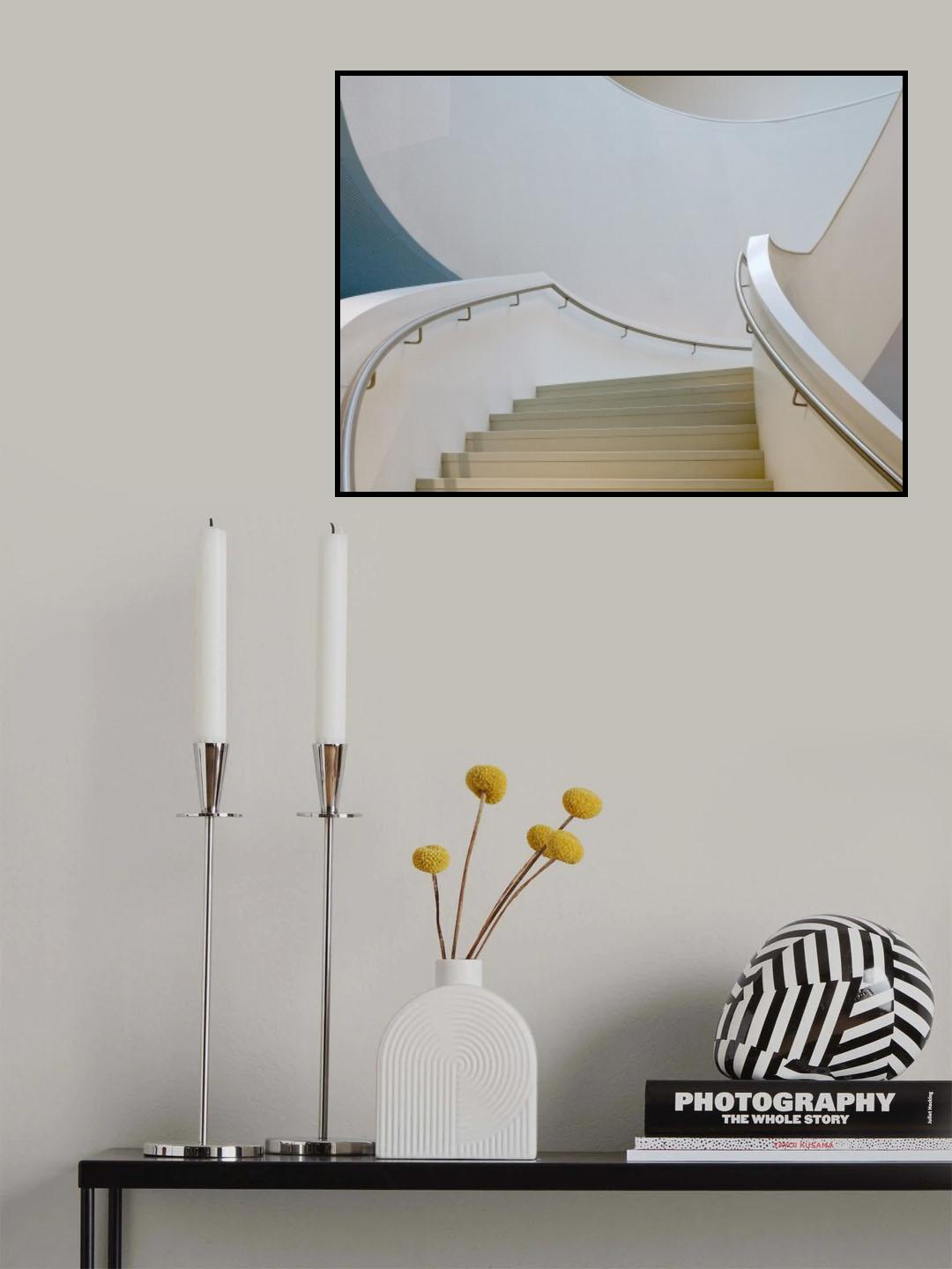 STAIR-BEAUTY Poster och Canvastavla