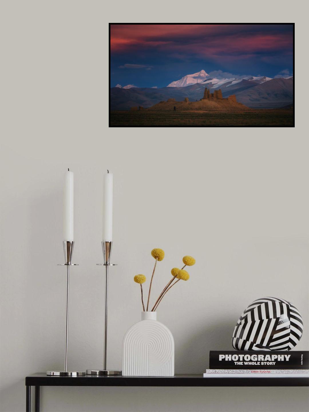 Everest sunset Poster och Canvastavla