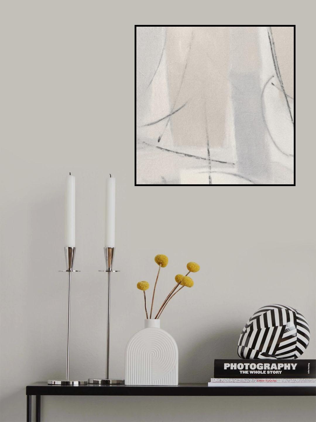 Gestual #9 Poster och Canvastavla