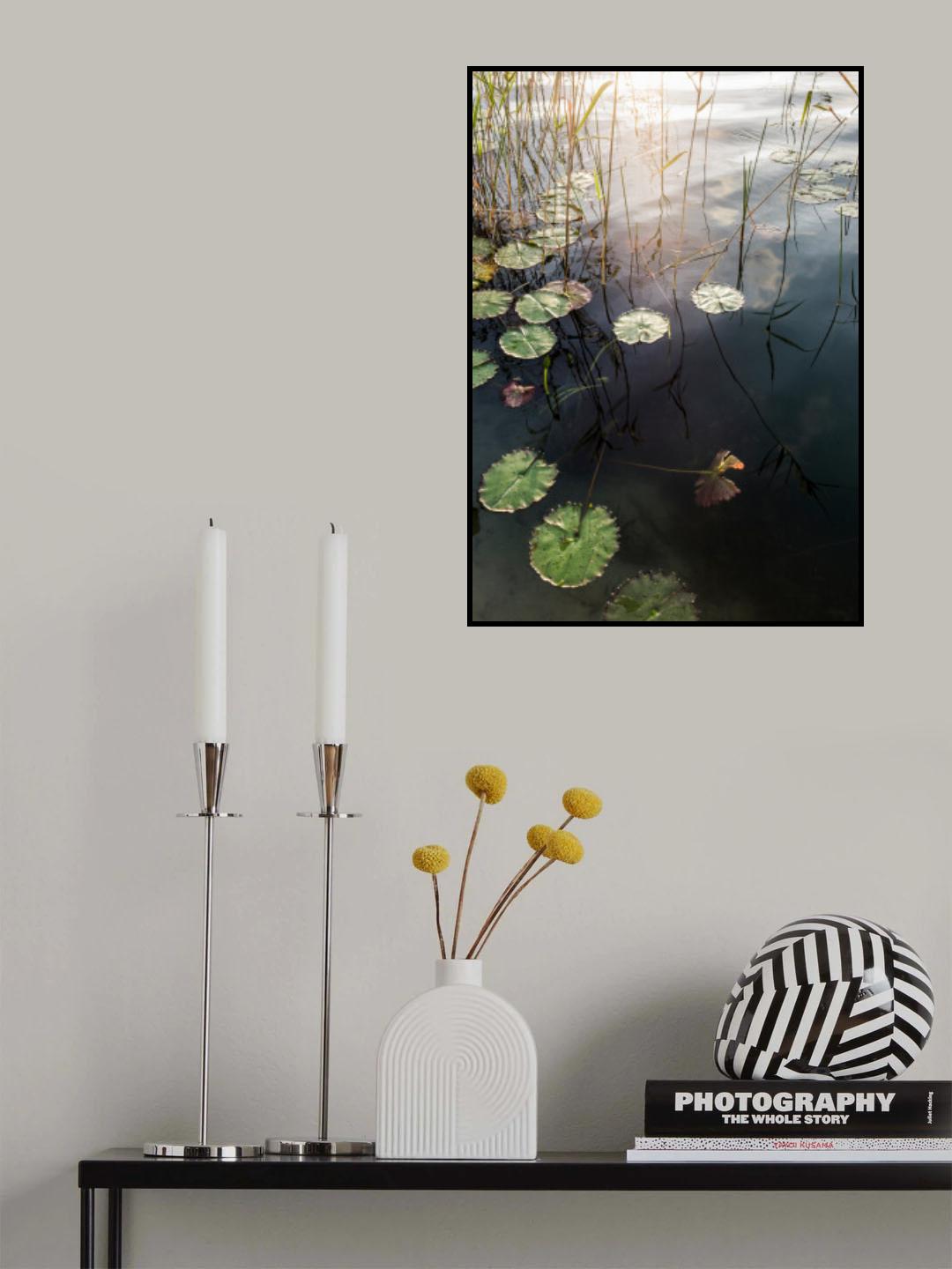 Okovongo Sunset Poster och Canvastavla