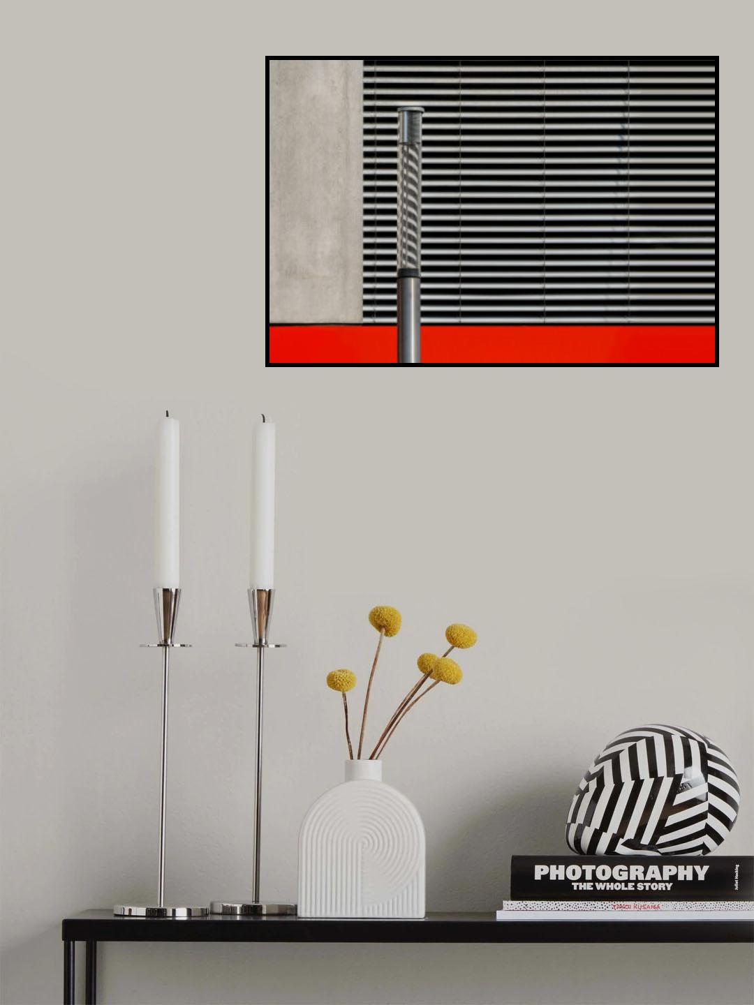 Glass cylinder Poster och Canvastavla
