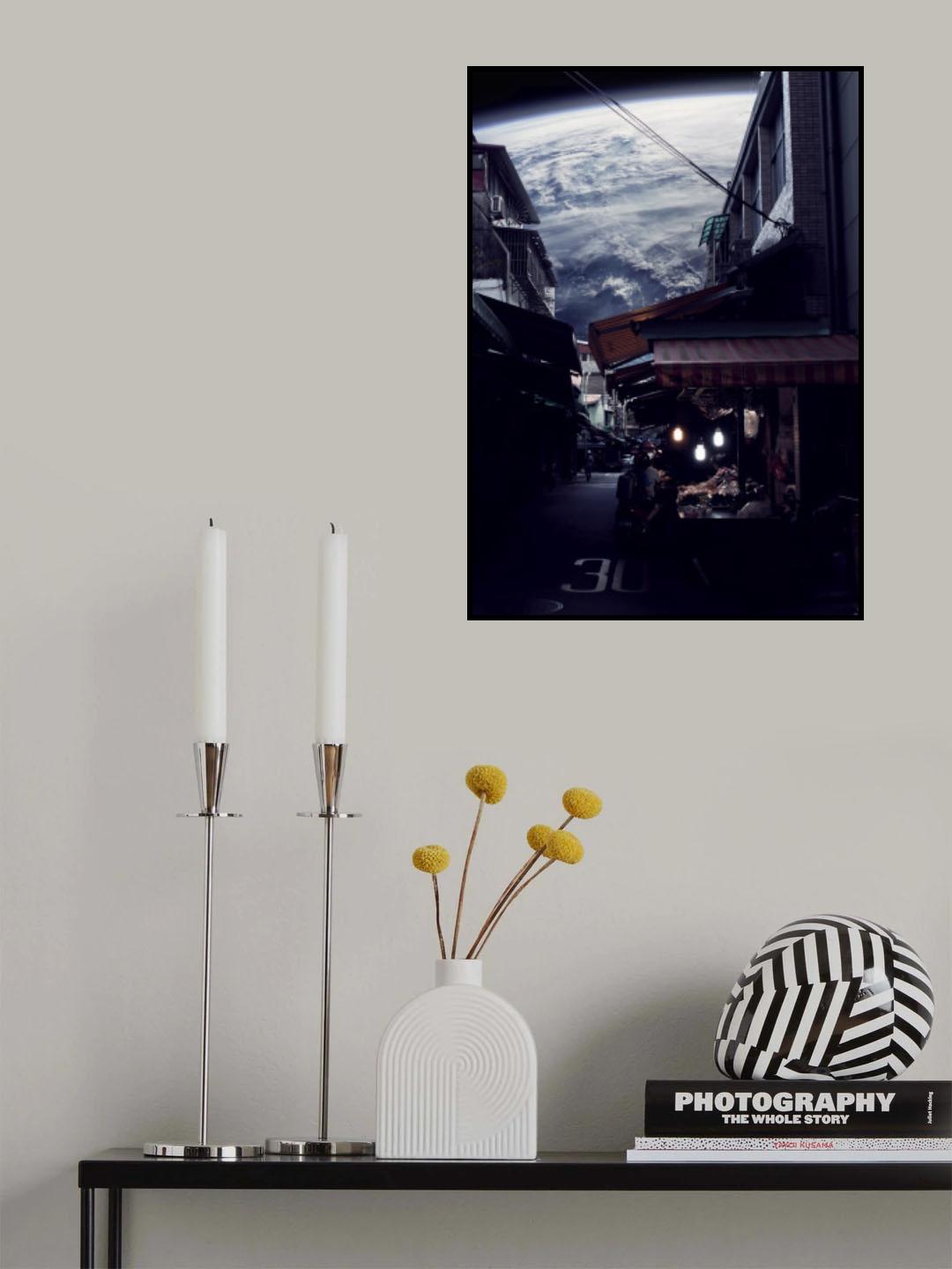 Market Space Poster och Canvastavla