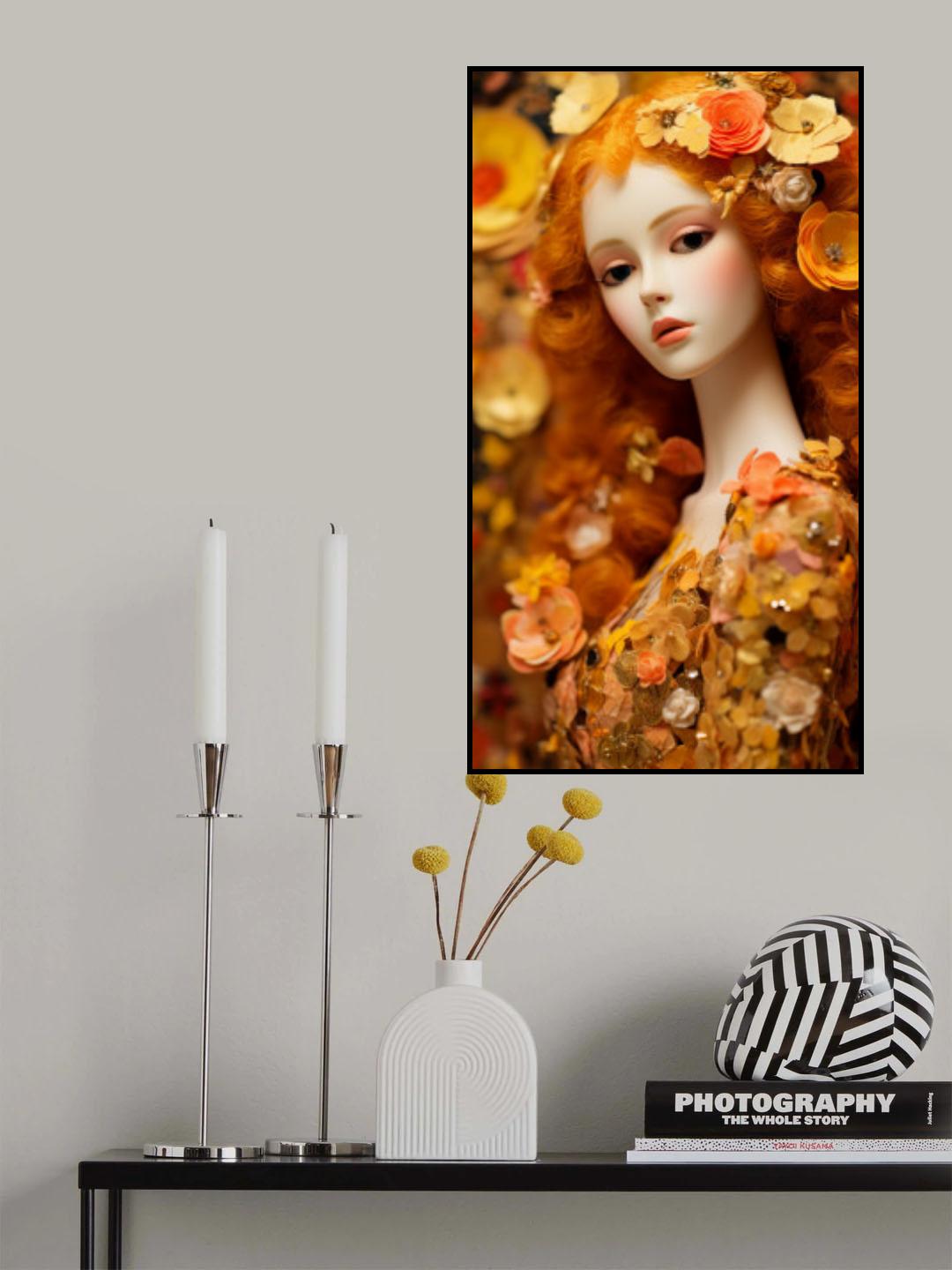 Barbie Von Gustav Klimt 6 Poster och Canvastavla