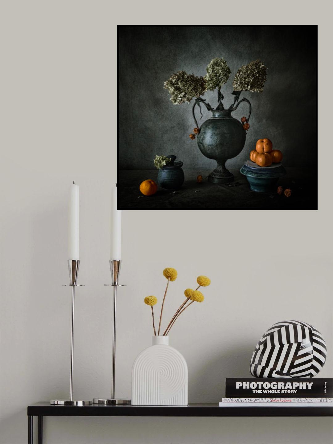 Persimmons in the Winter Poster och Canvastavla