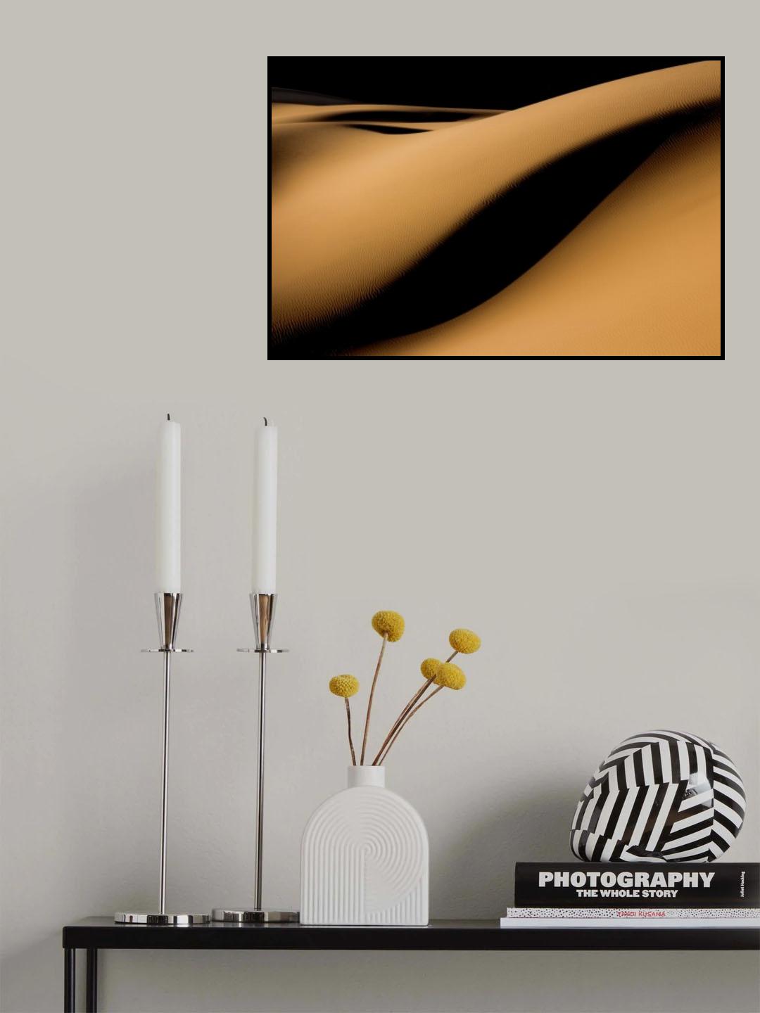 Maranjab Desert Poster och Canvastavla