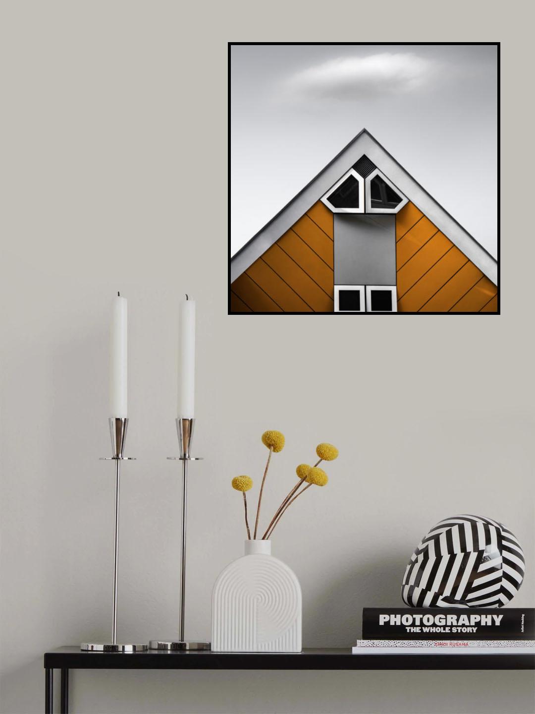 pyramid cloud Poster och Canvastavla