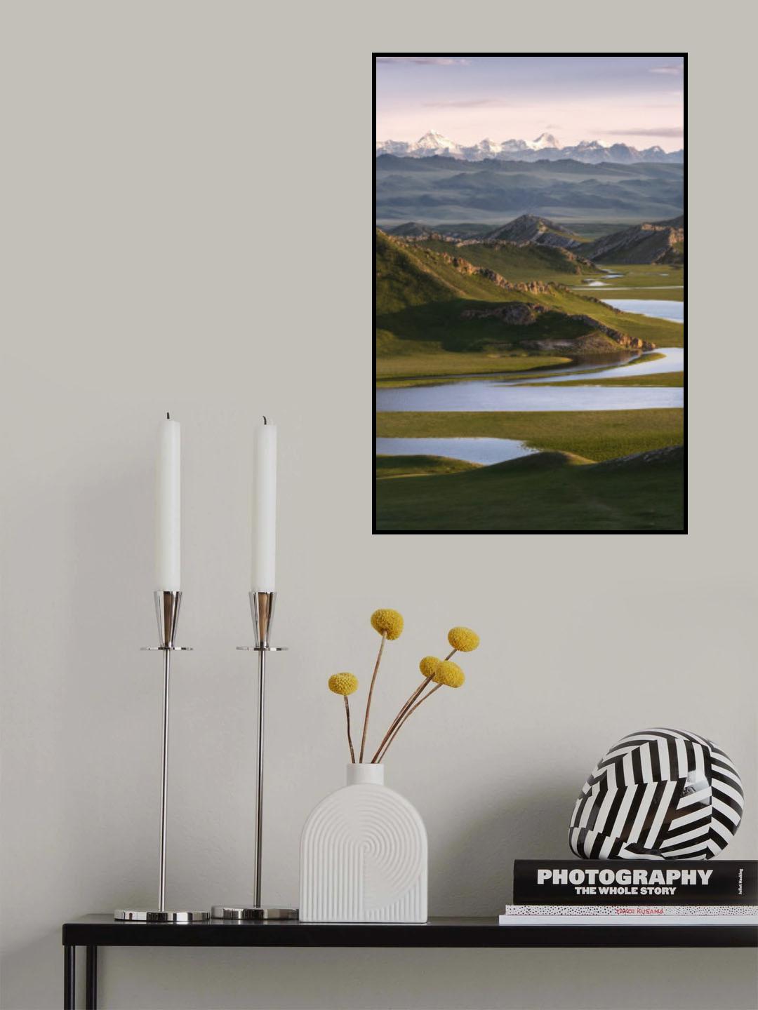 over the hills Poster och Canvastavla