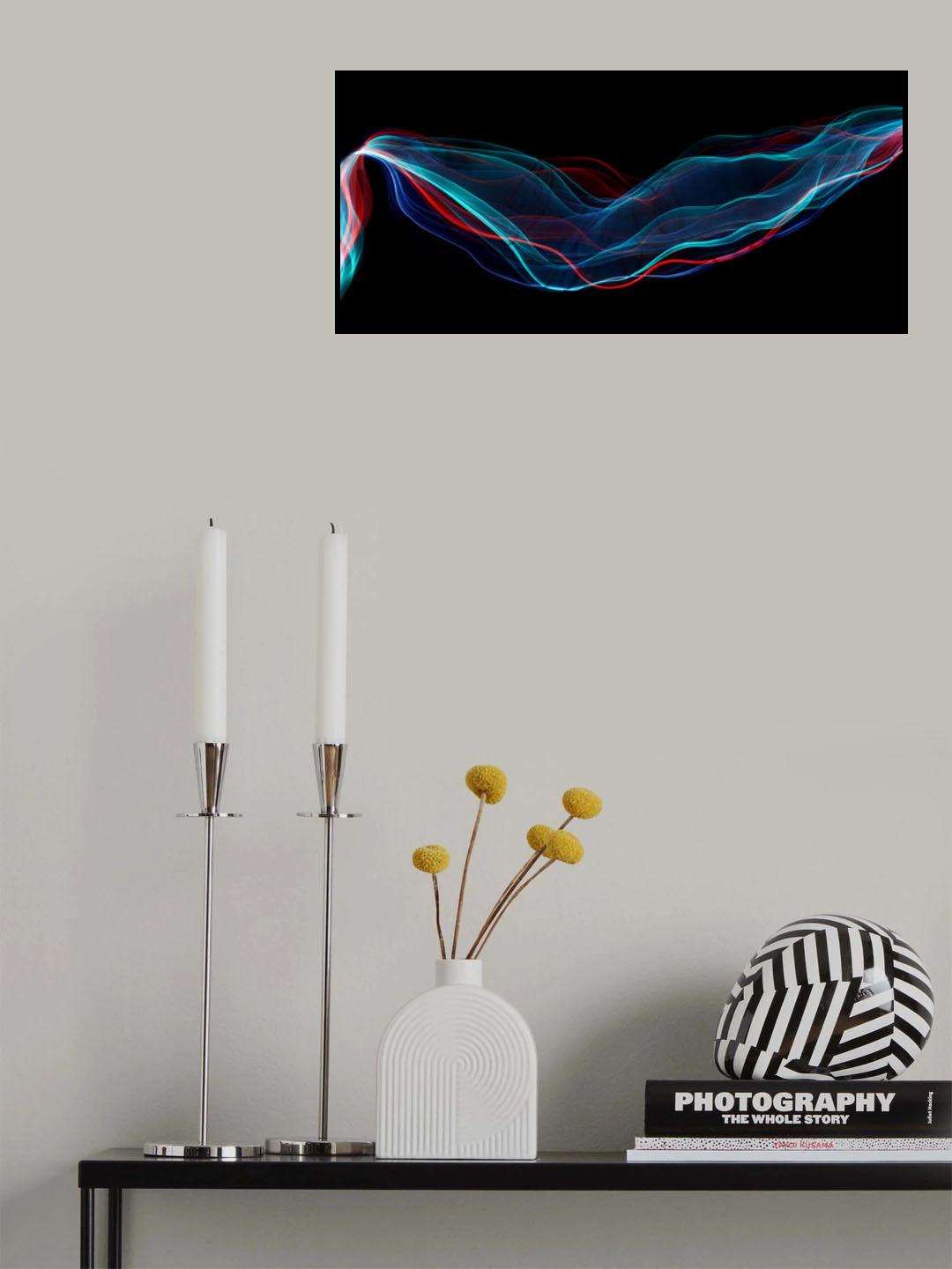 Color flow Poster och Canvastavla