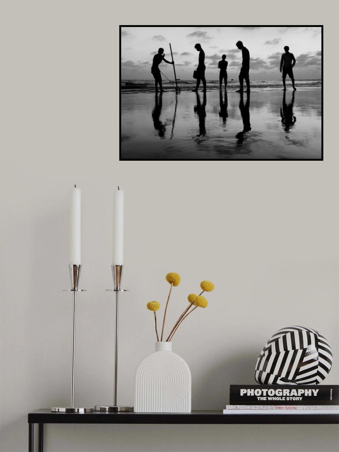 Mussel seekers Poster och Canvastavla