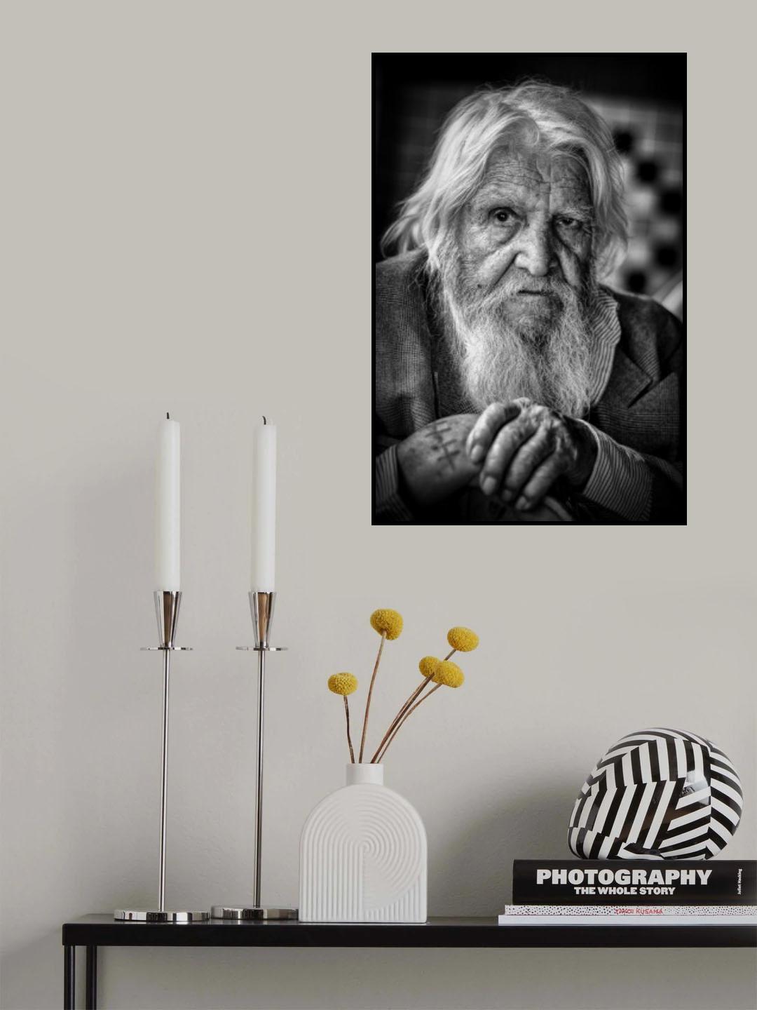 Old Man Poster och Canvastavla