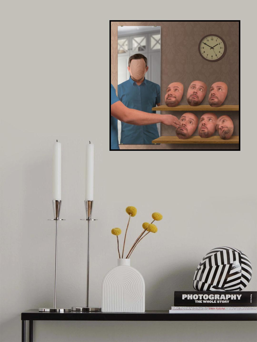 No face Poster och Canvastavla