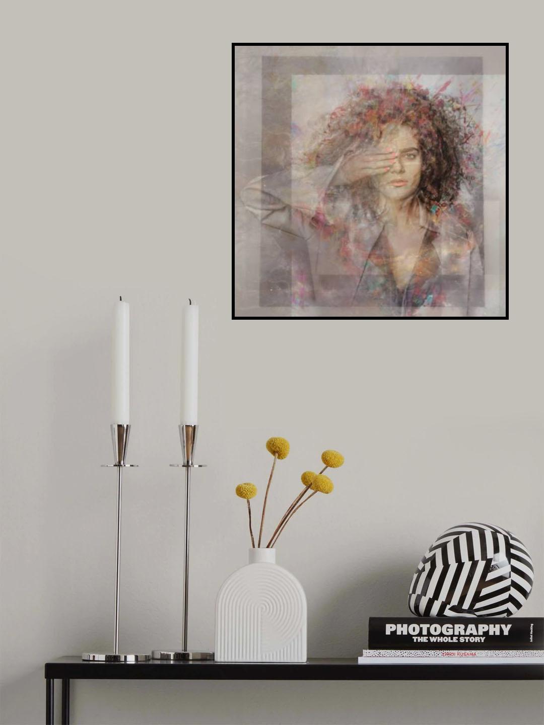 #portrait81 Poster och Canvastavla