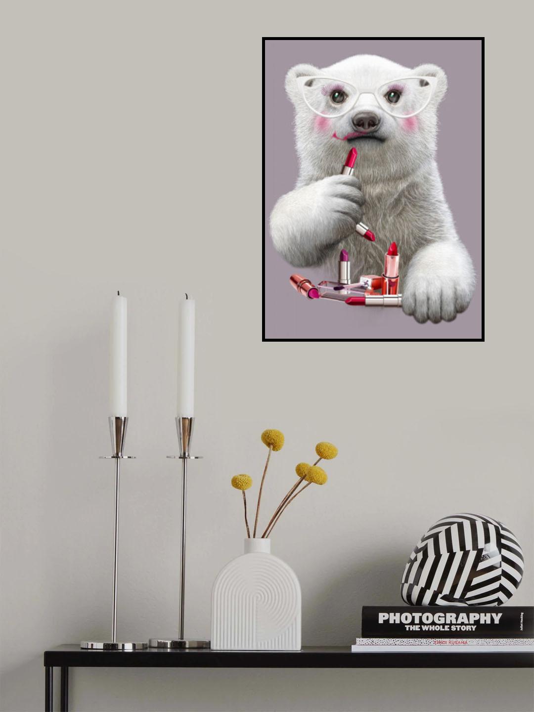 lipstick paula Poster och Canvastavla