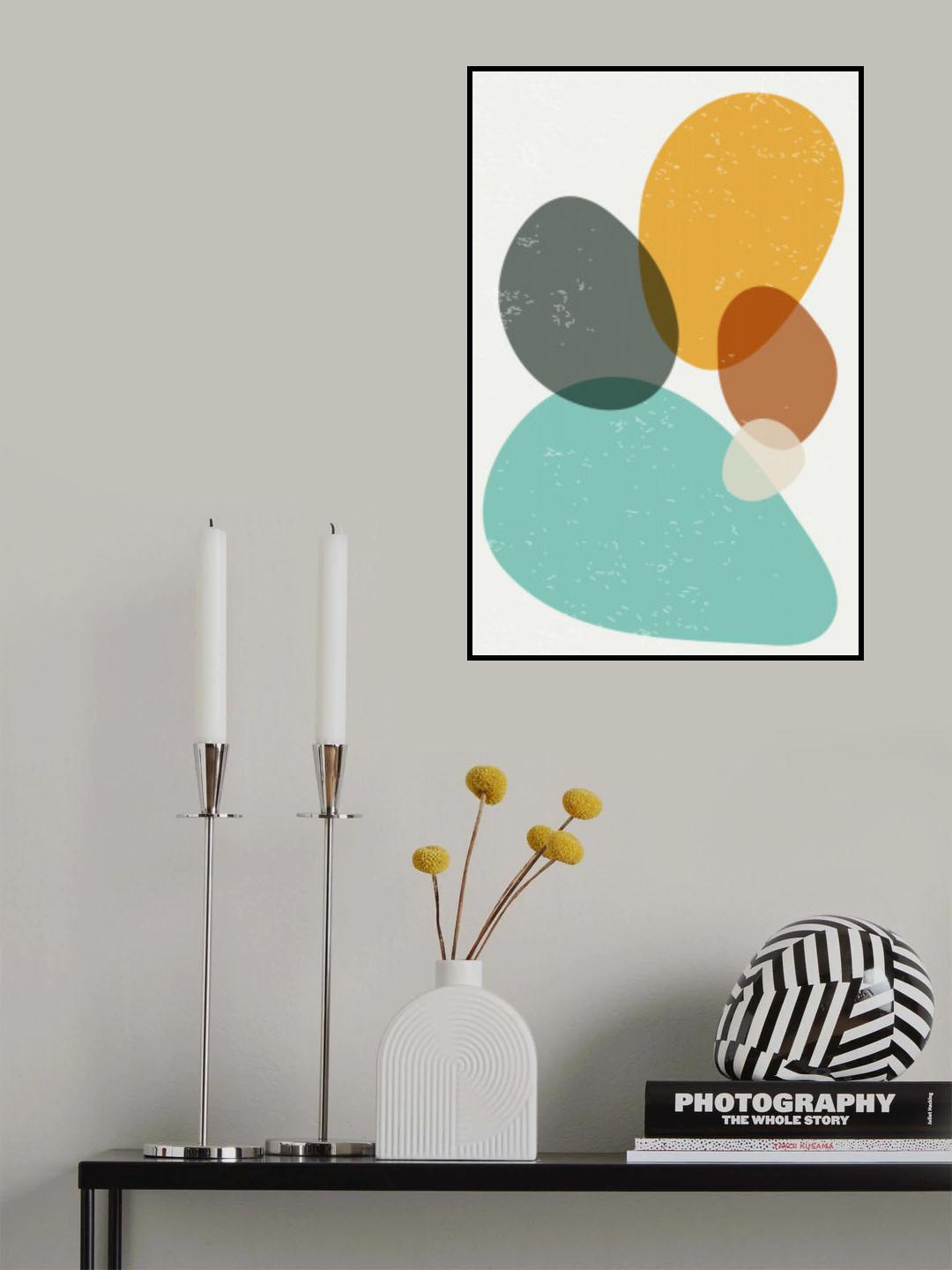 Abstract Shapes #4 Poster och Canvastavla