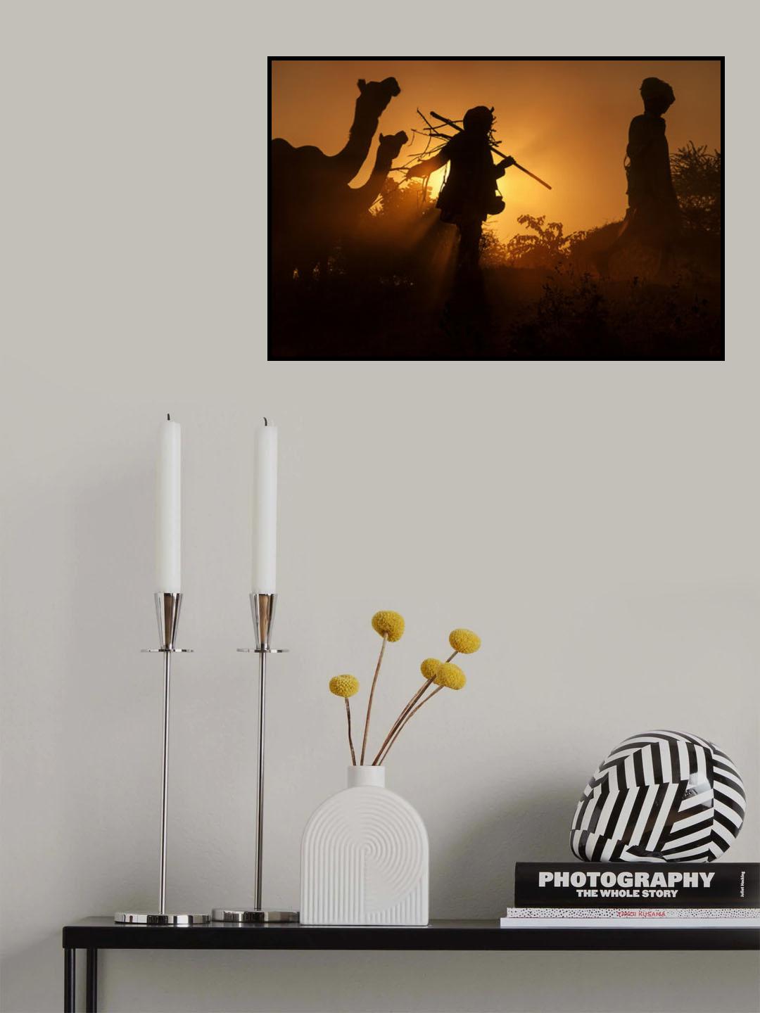 Light Walkers Poster och Canvastavla