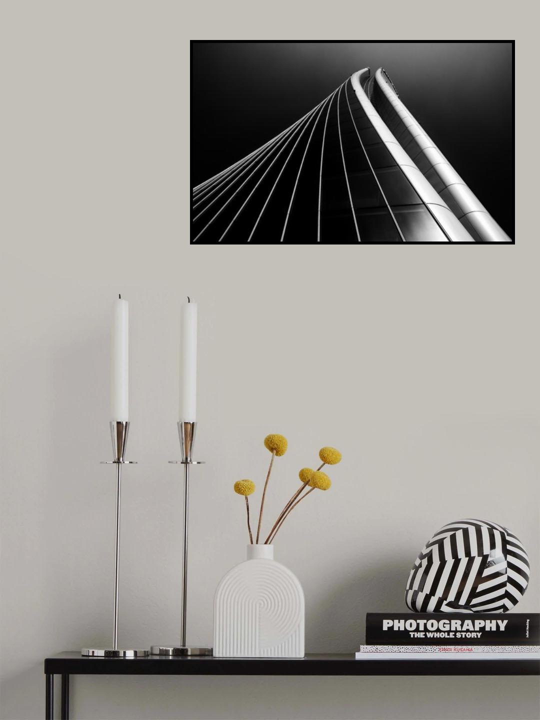 curve Poster och Canvastavla