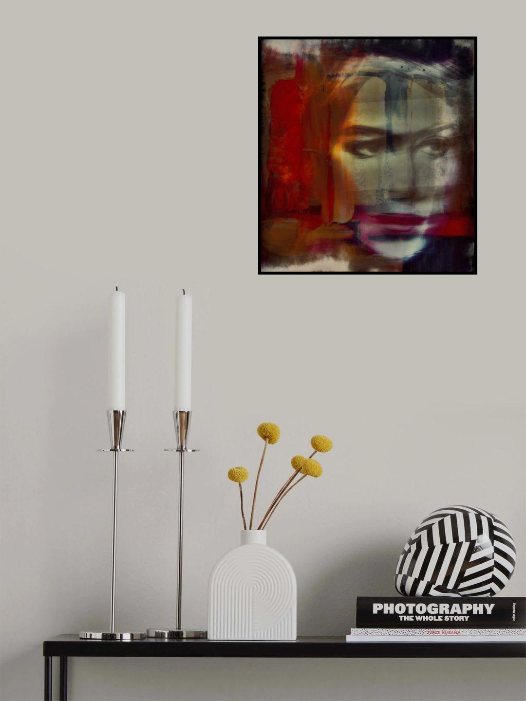 A Quiet darkness ( portrait ) Poster och Canvastavla