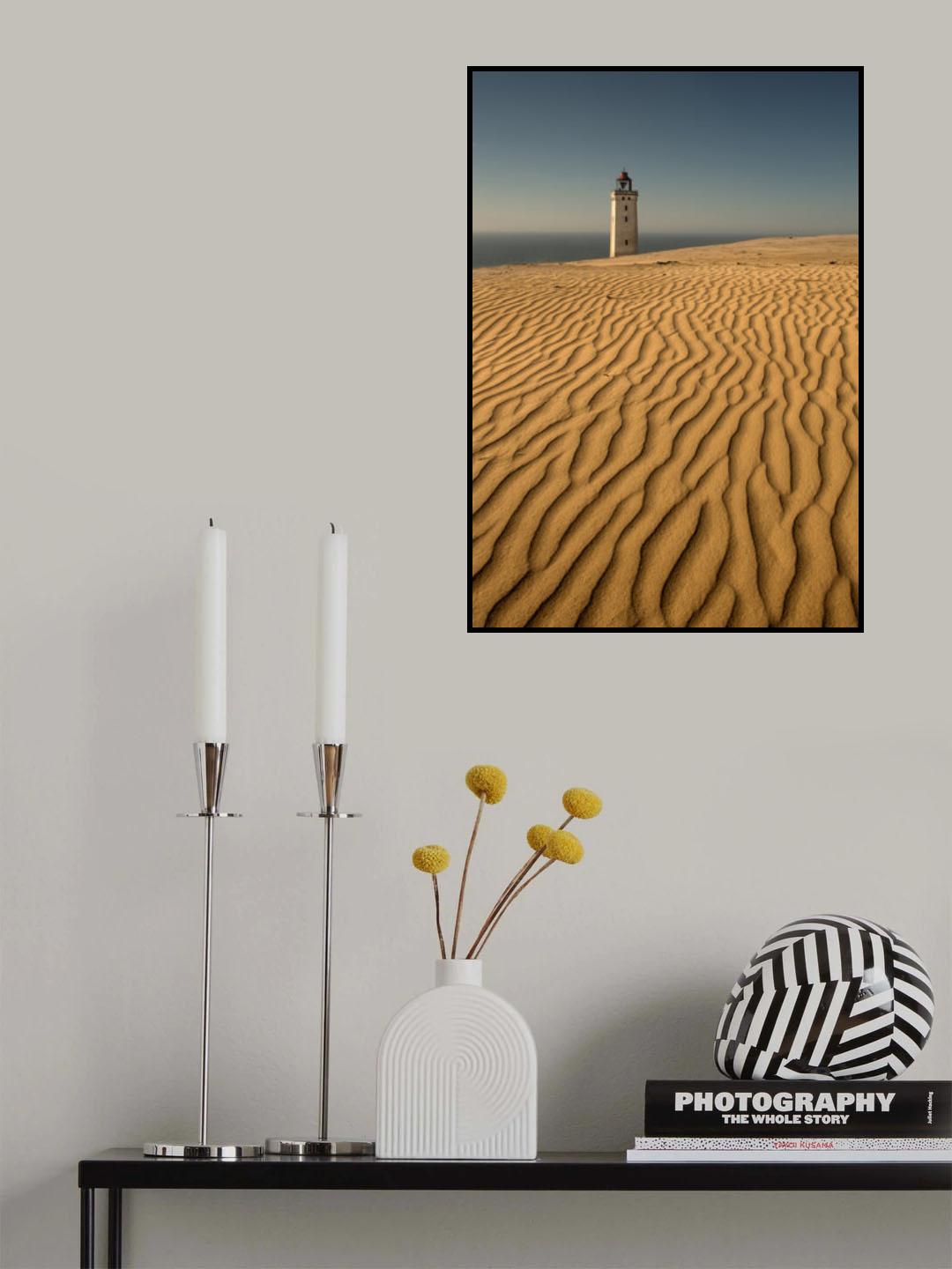 Desert Lighthouse Poster och Canvastavla