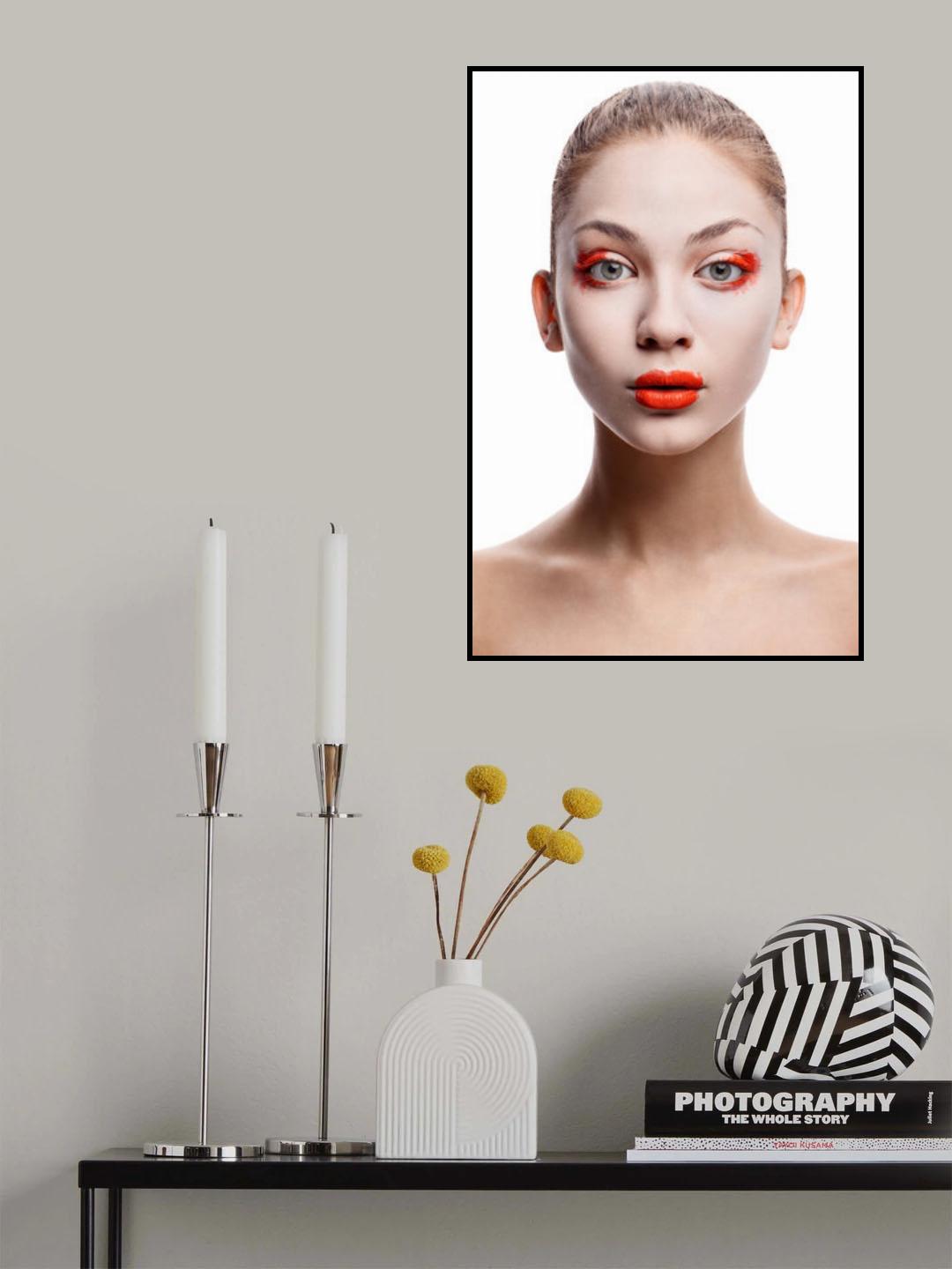 Face Poster och Canvastavla